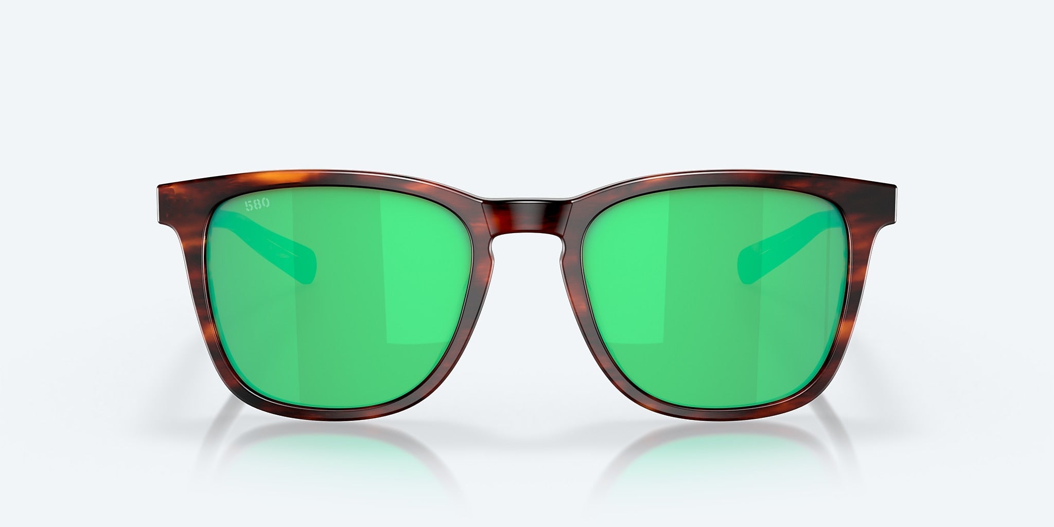 Costa Sullivan Green Mirror Polarized Glass (580G) Sunglasses