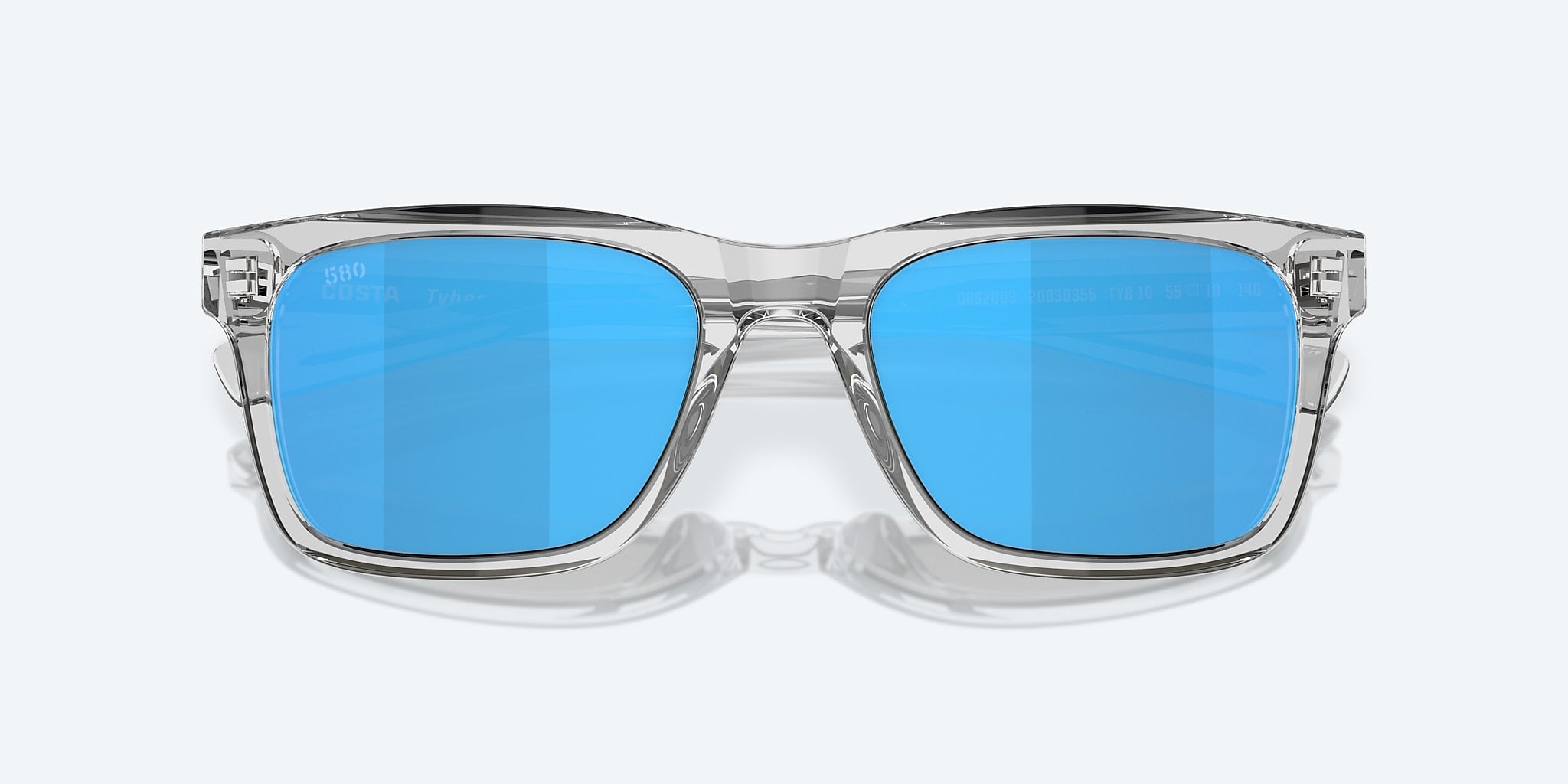 Costa Tybee Blue Mirror Polarized Glass (580G) Sunglasses
