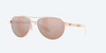 Costa Fernandina Copper Silver Mirror Polarized Polycarbonate (580P) Sunglasses