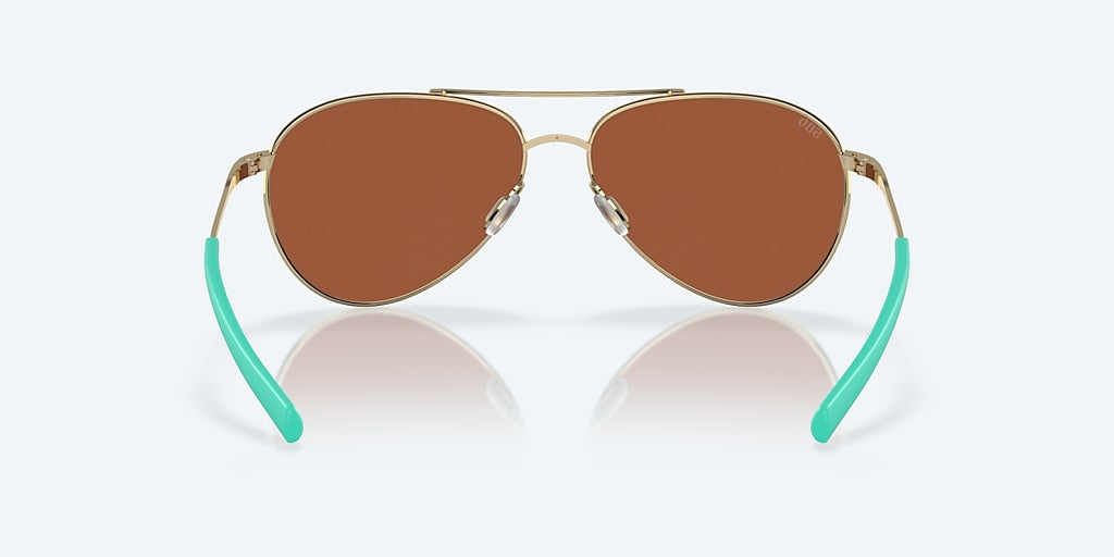 Costa Piper Green Mirror Polarized Polycarbonate (580P) Sunglasses