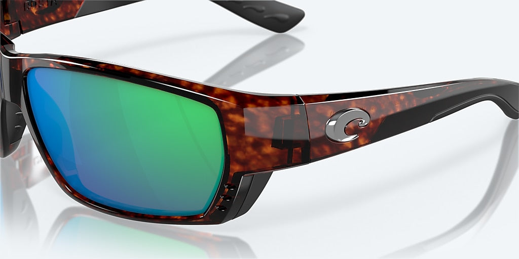 Costa Tuna Alley Green Mirror Polarized Polycarbonate (580P) Sunglasses