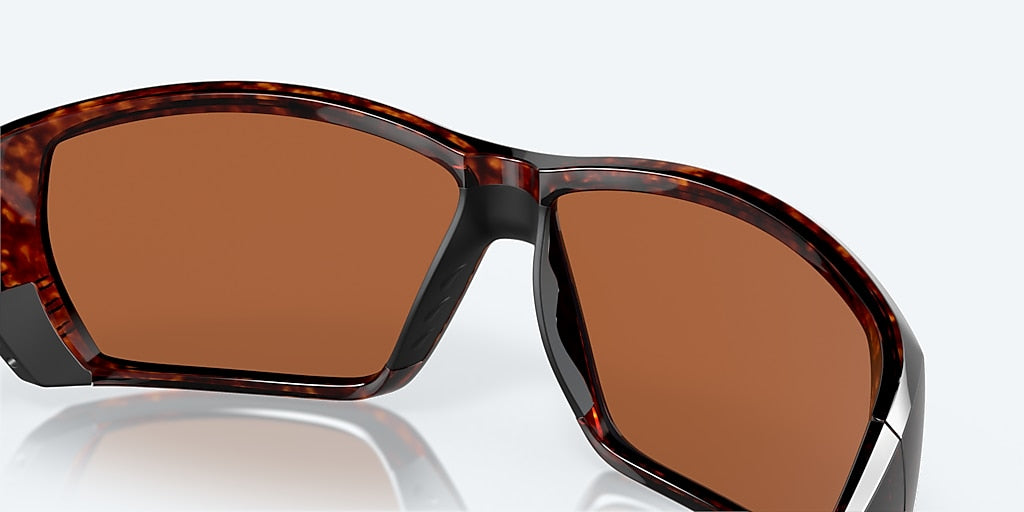 Costa Tuna Alley Green Mirror Polarized Polycarbonate (580P) Sunglasses