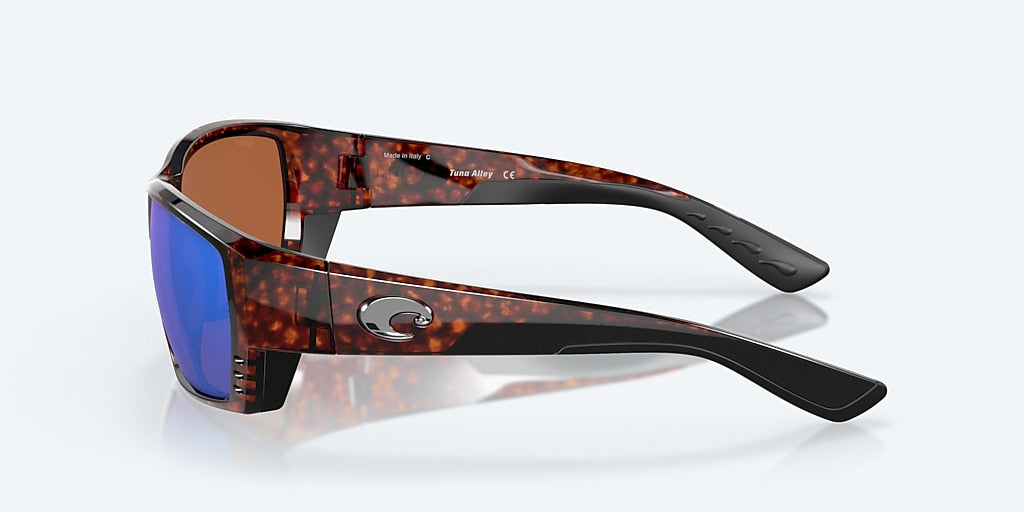 Costa Tuna Alley Green Mirror Polarized Polycarbonate (580P) Sunglasses