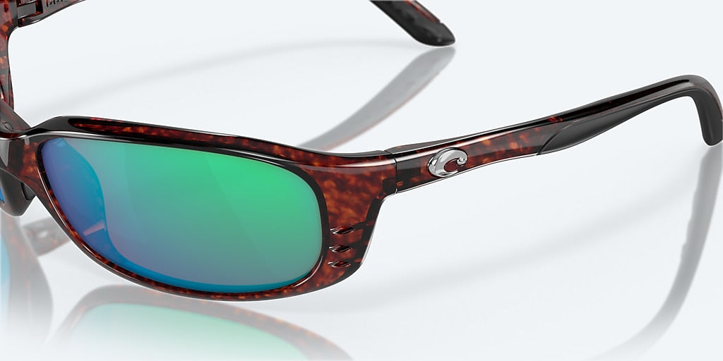 Costa Brine Green Mirror Polarized Glass (580G) Sunglasses