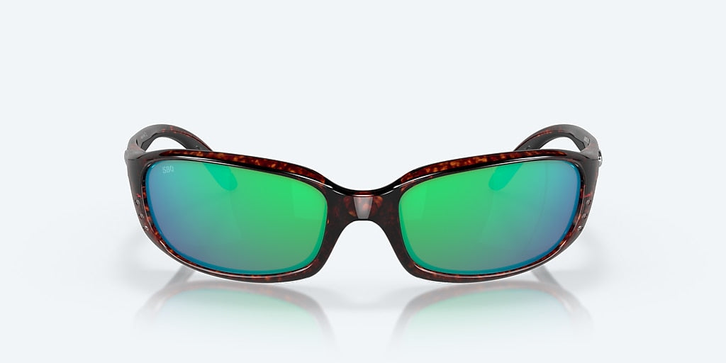 Costa Brine Green Mirror Polarized Glass (580G) Sunglasses