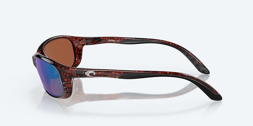 Costa Brine Green Mirror Polarized Glass (580G) Sunglasses