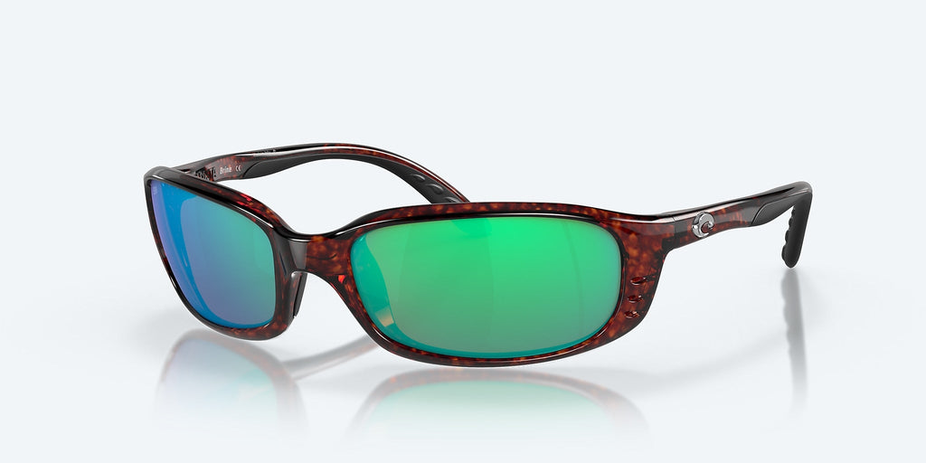 Costa Brine Green Mirror Polarized Glass (580G) Sunglasses