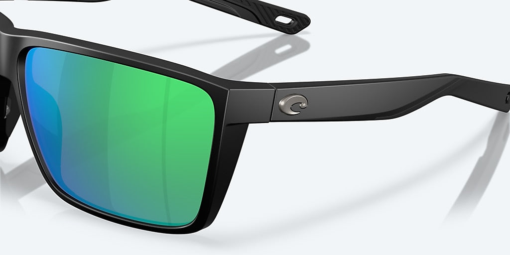 Costa Rincon II Green Mirror Polarized Polycarbonate (580P) Sunglasses