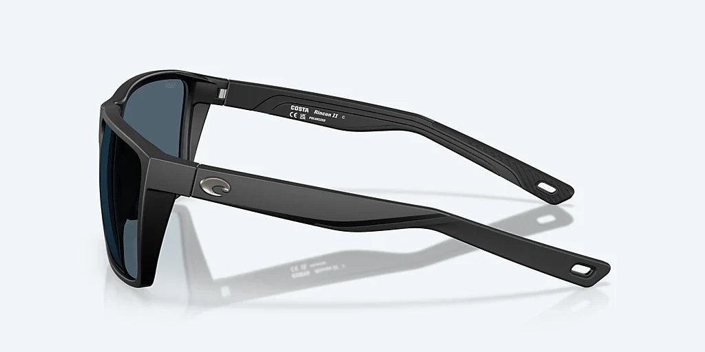 Costa Rincon II Gray Polarized Polycarbonate (580P) Sunglasses