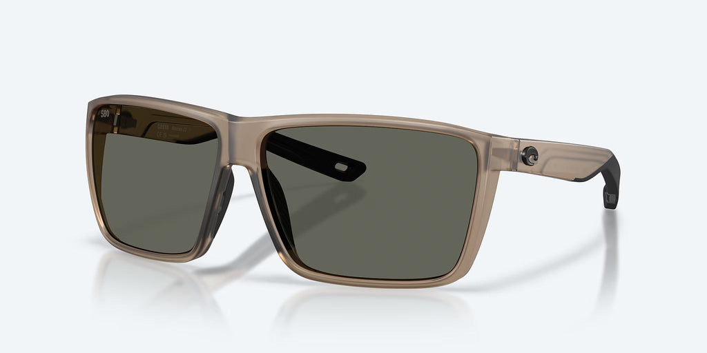 Costa Rincon ll Matte Brown Smoke Sunglasses