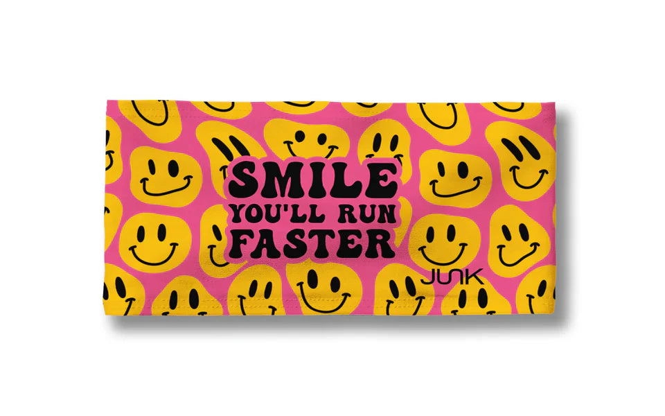 Junk Brands Smile You'll Run Faster Headband