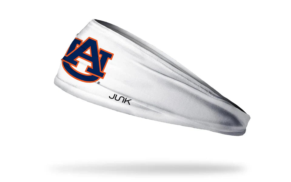 Junk Brands Auburn University: Logo White Big Bang Lite Headband