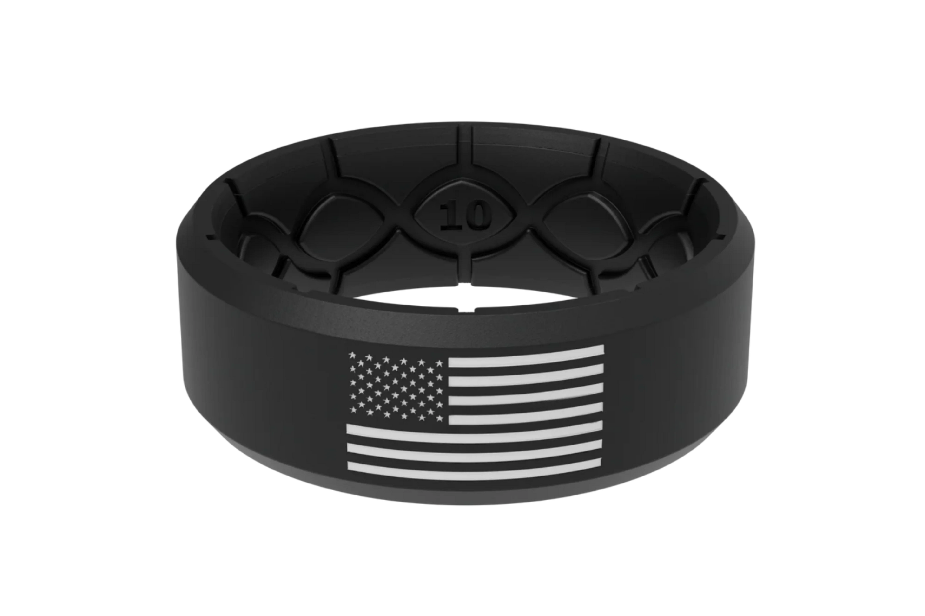 Groove Life Edge Hero - America Black & White Flag