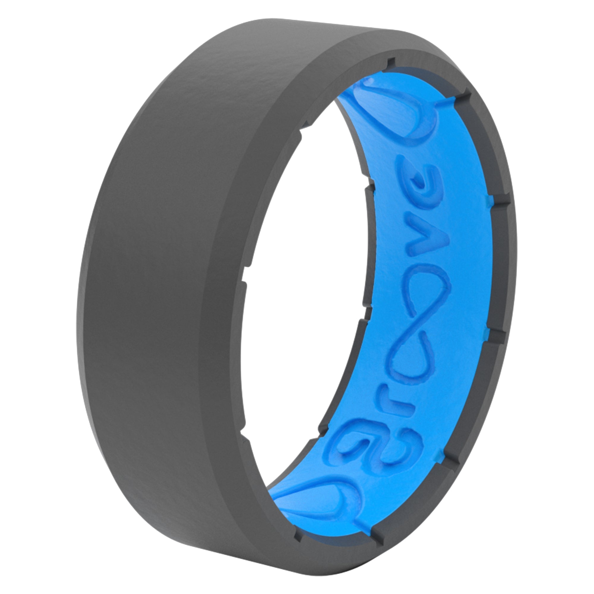 Groove Life Edge Black Ring men rings best rings for men best rings for working men groove life best rings rings black silicone rings for men black silicone rings for men edge ring black football rings rings for football players rings for baseball players best rings for men best rings for working men gray rings for men deep stone grey ring groove life edge deep stone grey ring charcoal rings