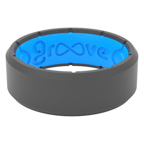 Groove Life Edge Black Ring men rings best rings for men best rings for working men groove life best rings rings black silicone rings for men black silicone rings for men edge ring black football rings rings for football players rings for baseball players best rings for men best rings for working men gray rings for men deep stone grey ring groove life edge deep stone grey ring charcoal rings