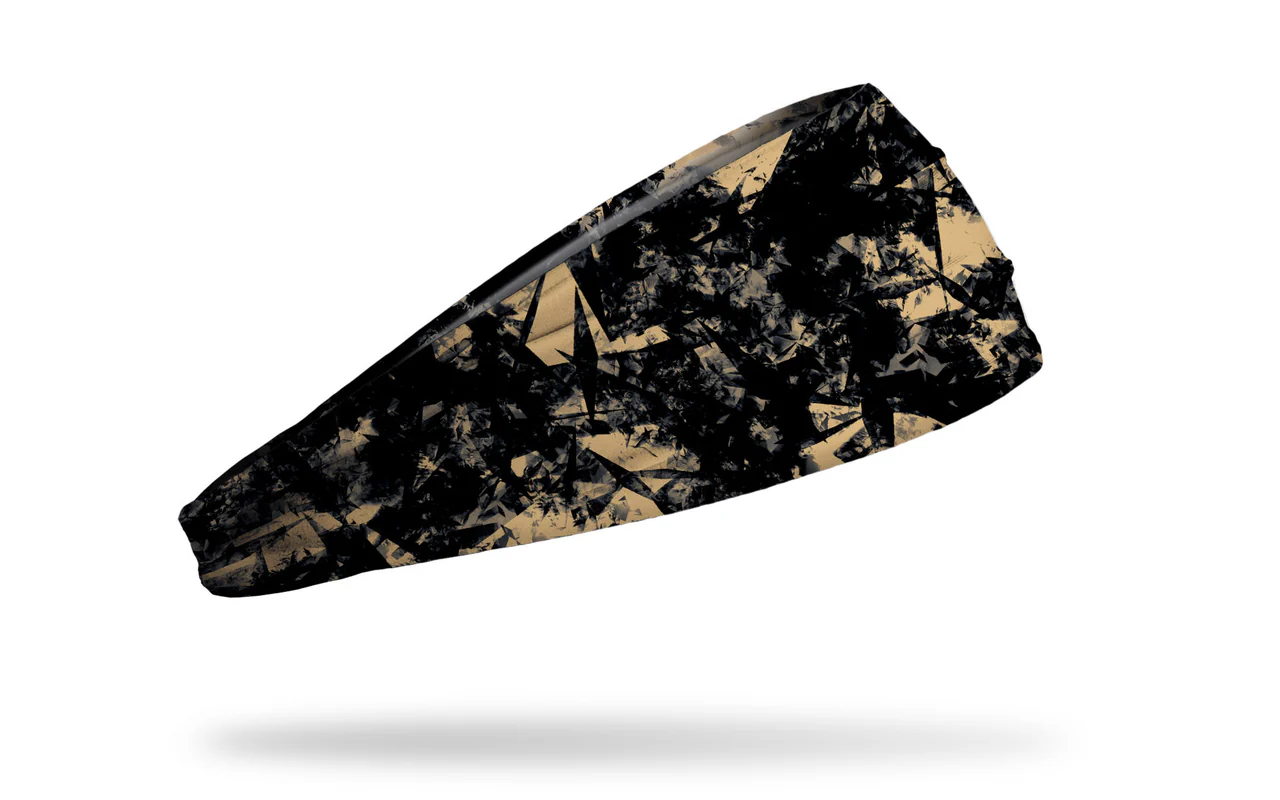 Junk Brands Gridiron Black Gold Big Bang Lite Headband
