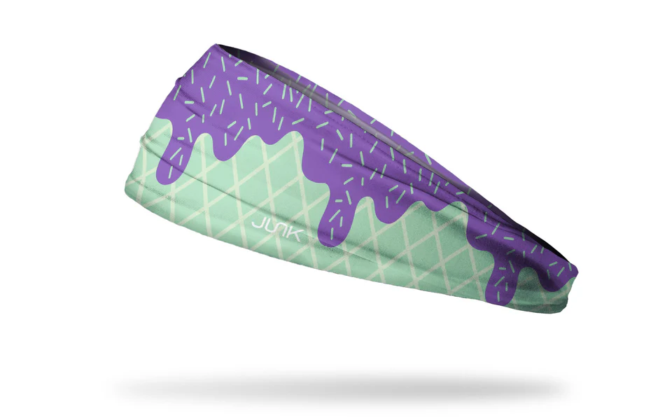 Junk Brands Hot Violet Scoop Big Bang Lite Headband