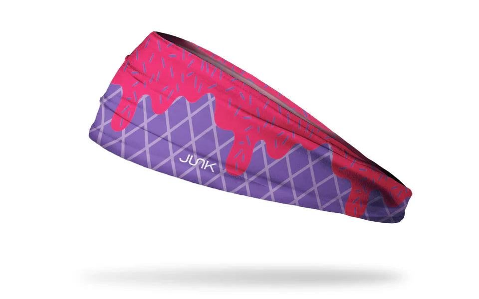 Junk Brands Hot Purple Scoop Big Bang Lite Headband