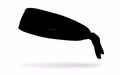 Junk Brands Jet Black Flex Tie Headband