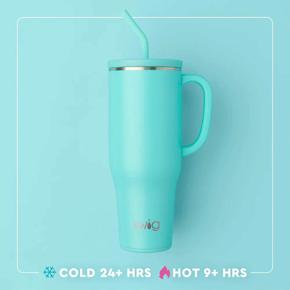 Swig Life Shimmer Pearl Mega Mug 40oz