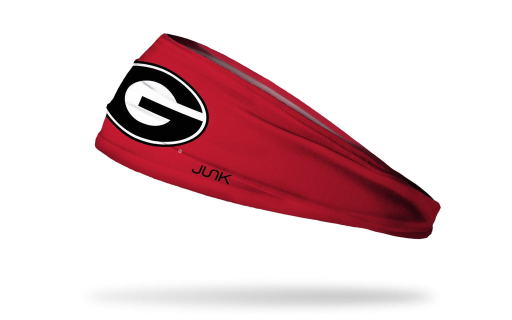 Junk Brands University of Georgia: Logo Red Big Bang Lite Headband