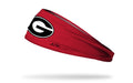 Junk Brands University of Georgia: Logo Red Big Bang Lite Headband