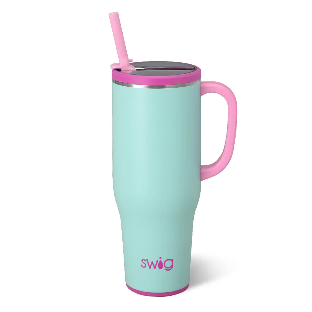 Swig Life Arctic Splash Leakproof Mega Mug 40oz