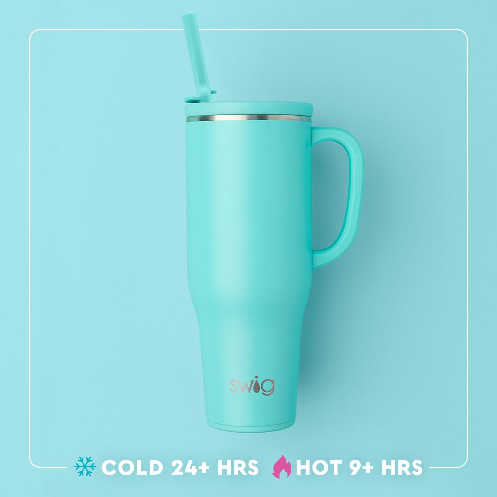 Swig Life Arctic Splash Leakproof Mega Mug 40oz