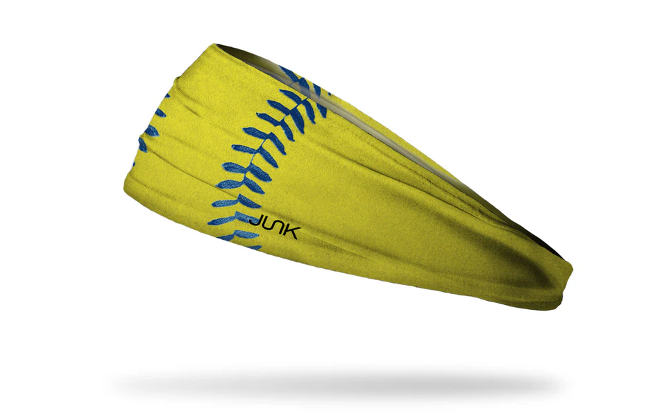 Junk Brands Softball Blue Laces Big Bang Lite Headband